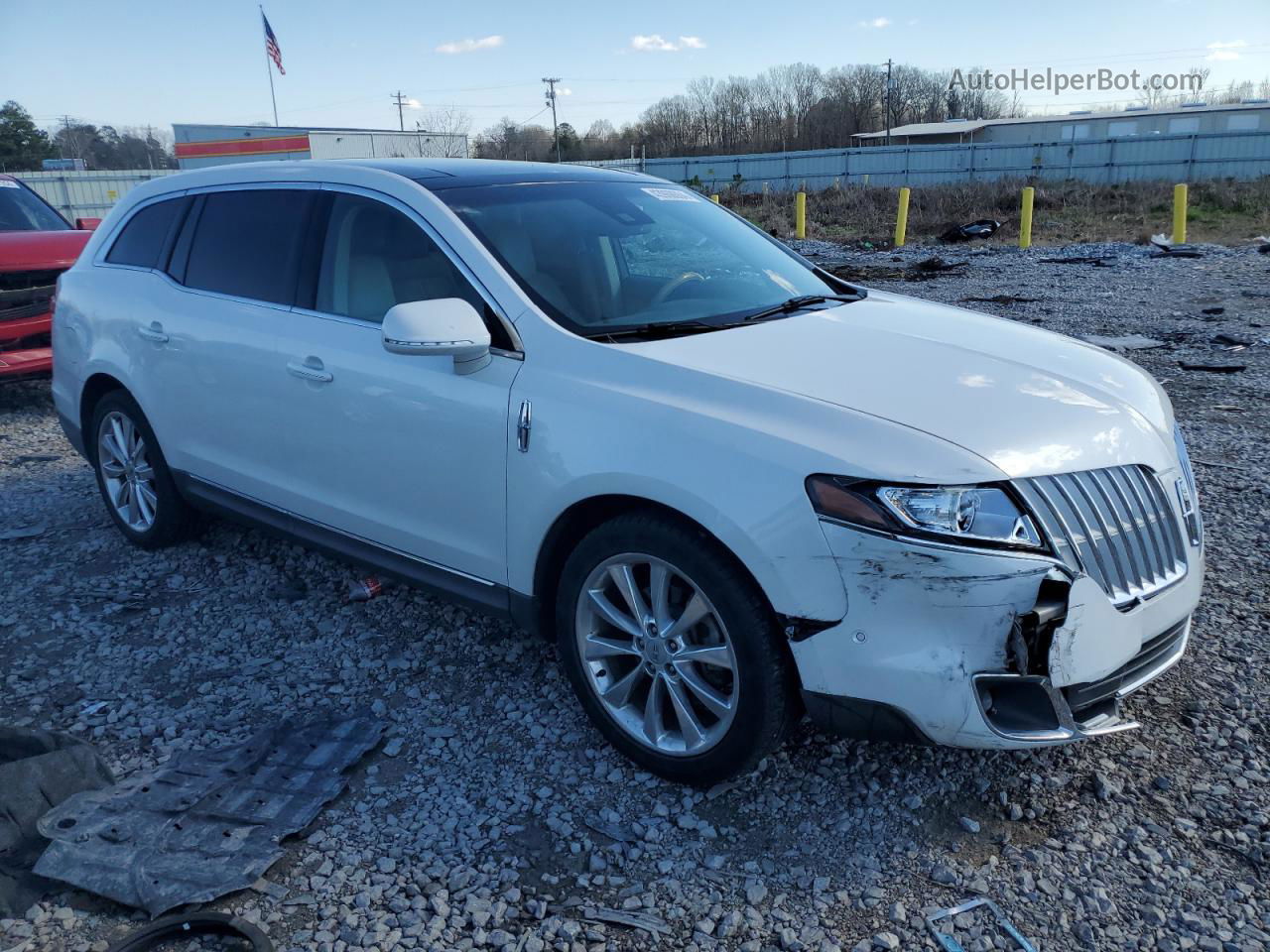 2010 Lincoln Mkt  White vin: 2LMHJ5AT3ABJ14502