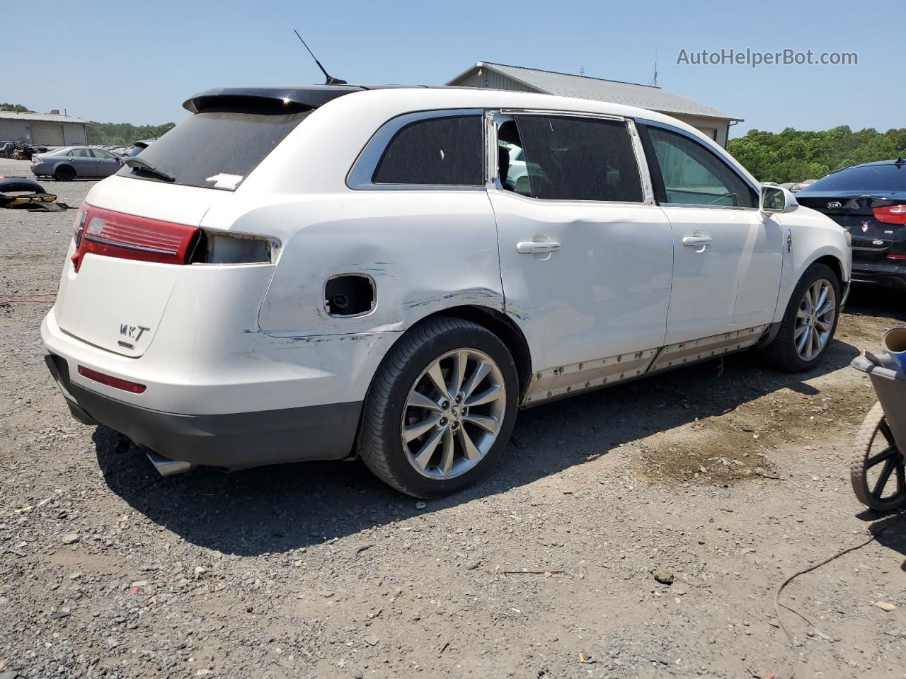 2010 Lincoln Mkt  White vin: 2LMHJ5AT6ABJ04305