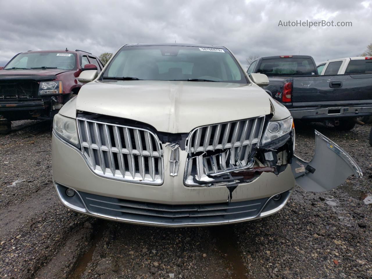 2010 Lincoln Mkt  Золотой vin: 2LMHJ5AT7ABJ13398