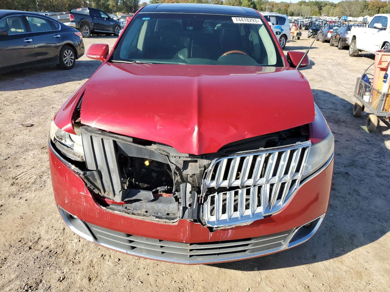 2010 Lincoln Mkt  Red vin: 2LMHJ5AT8ABJ13412