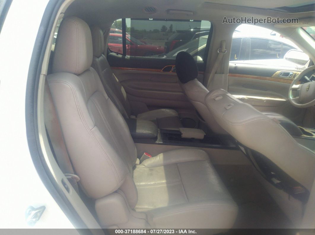 2010 Lincoln Mkt W/ecoboost White vin: 2LMHJ5AT8ABJ22790