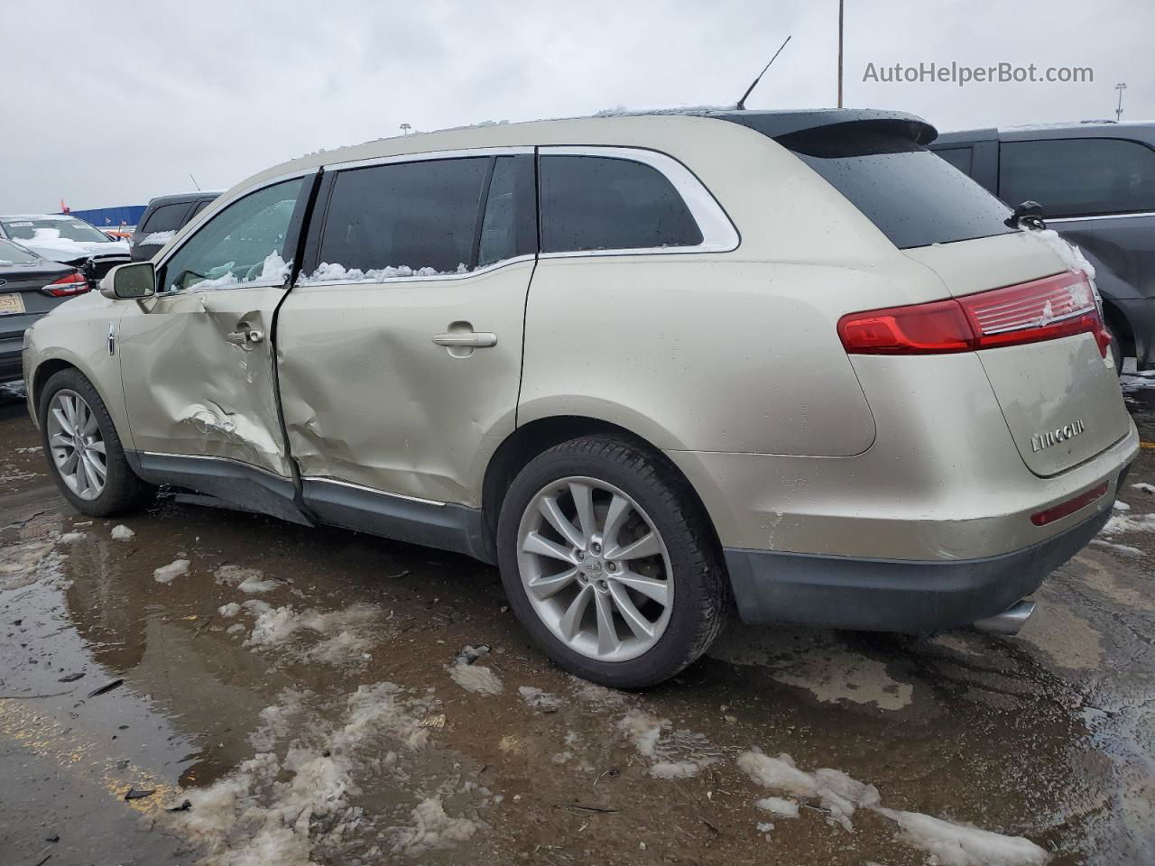 2010 Lincoln Mkt  Gold vin: 2LMHJ5AT9ABJ17100