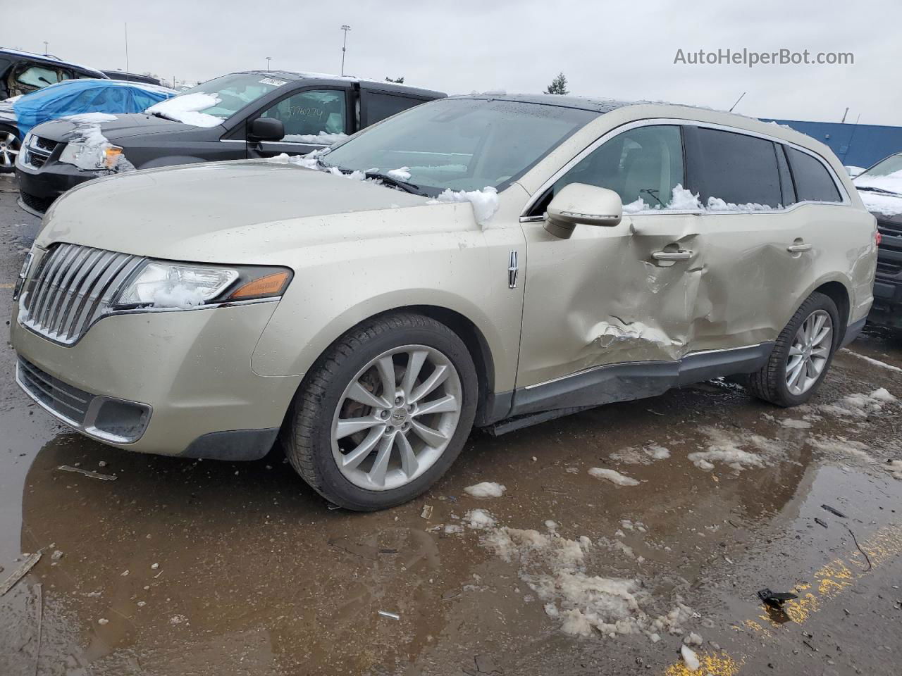 2010 Lincoln Mkt  Gold vin: 2LMHJ5AT9ABJ17100