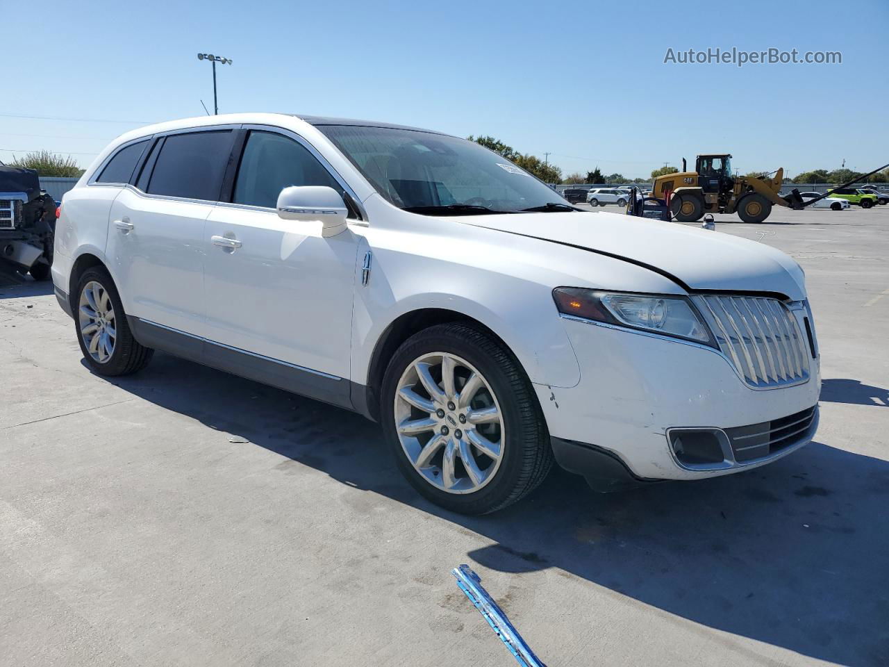 2010 Lincoln Mkt  White vin: 2LMHJ5FR7ABJ20929