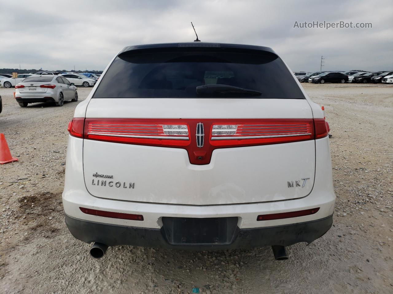 2010 Lincoln Mkt  Белый vin: 2LMHJ5FR7ABJ24754