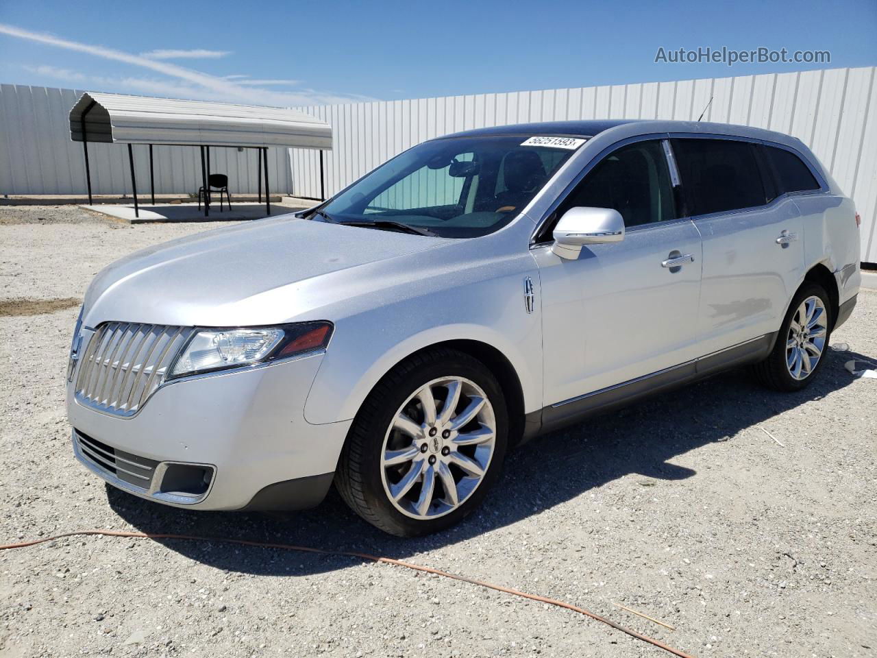 2010 Lincoln Mkt  Silver vin: 2LMHJ5FR7ABJ29453