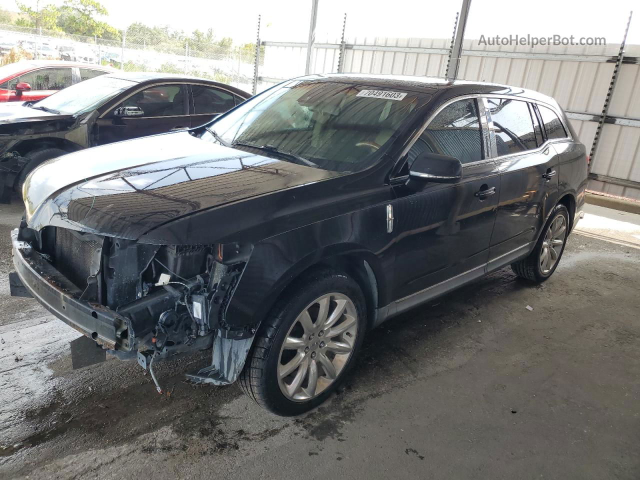 2010 Lincoln Mkt  Black vin: 2LMHJ5FRXABJ10153