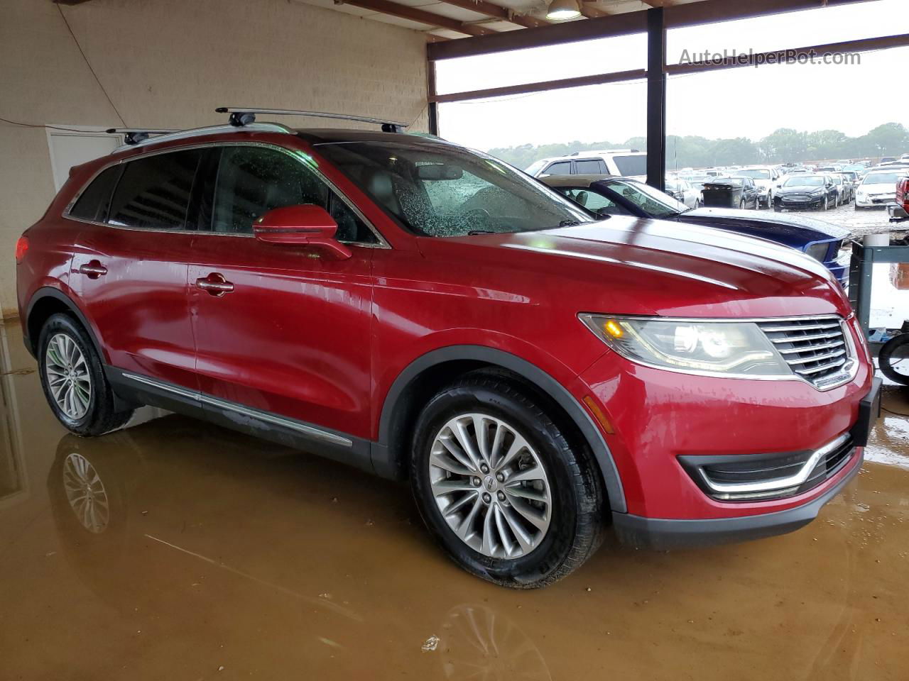 2016 Lincoln Mkx Select Красный vin: 2LMPJ6KR4GBL52775