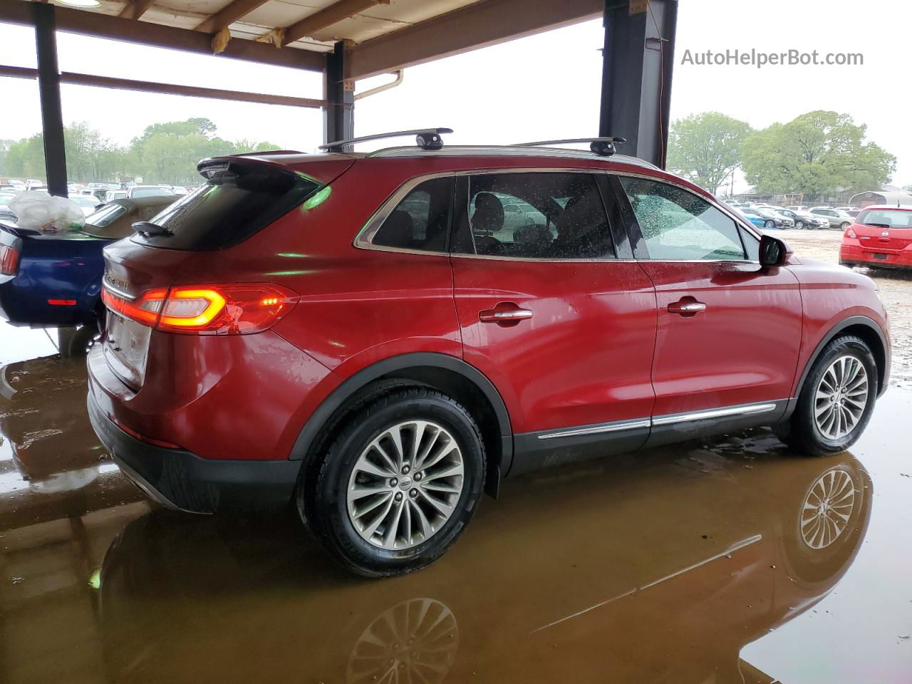 2016 Lincoln Mkx Select Red vin: 2LMPJ6KR4GBL52775