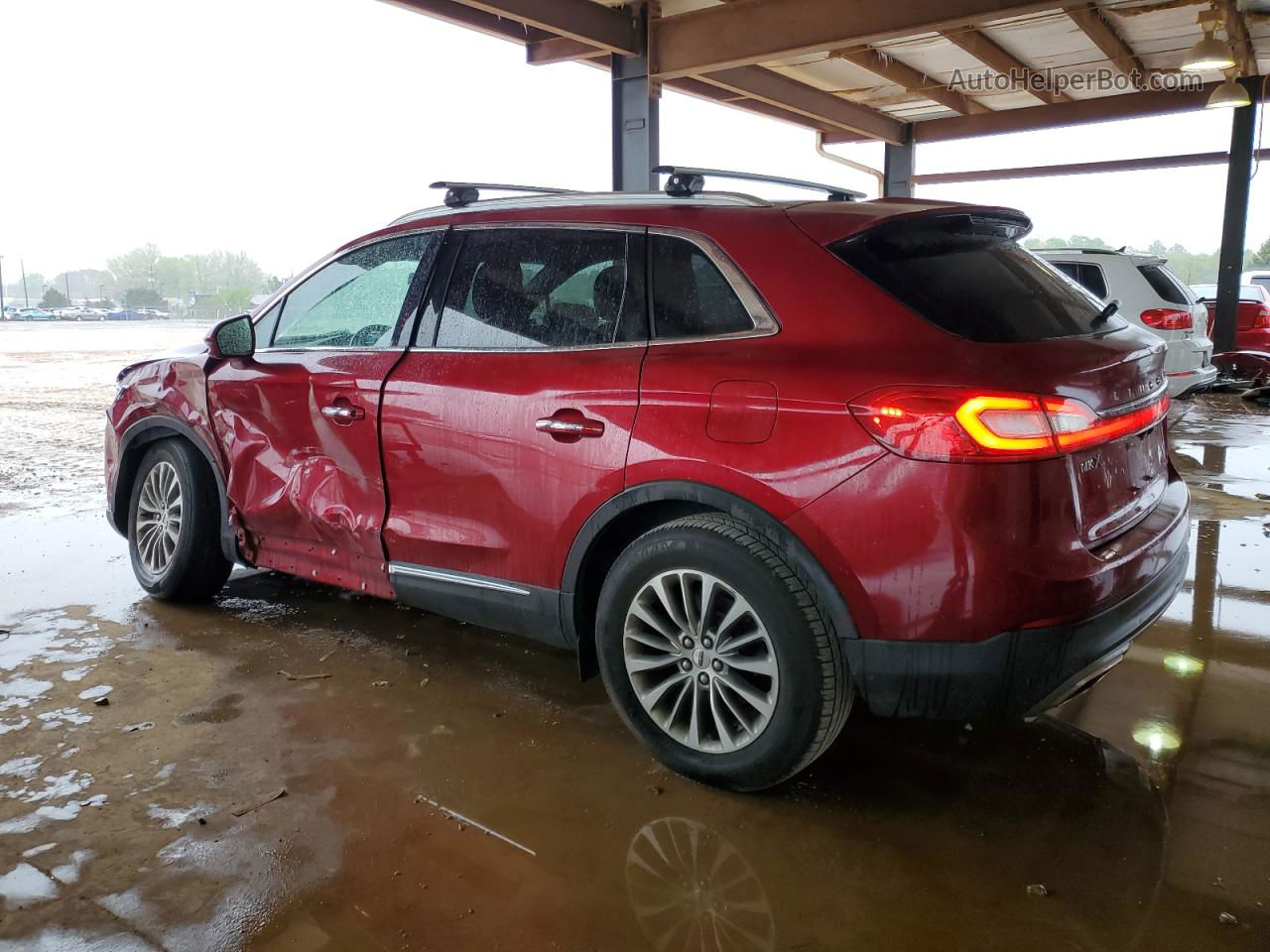 2016 Lincoln Mkx Select Red vin: 2LMPJ6KR4GBL52775