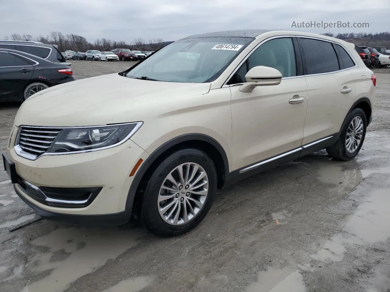 2016 Lincoln Mkx Select Tan vin: 2LMPJ6KR6GBL30020