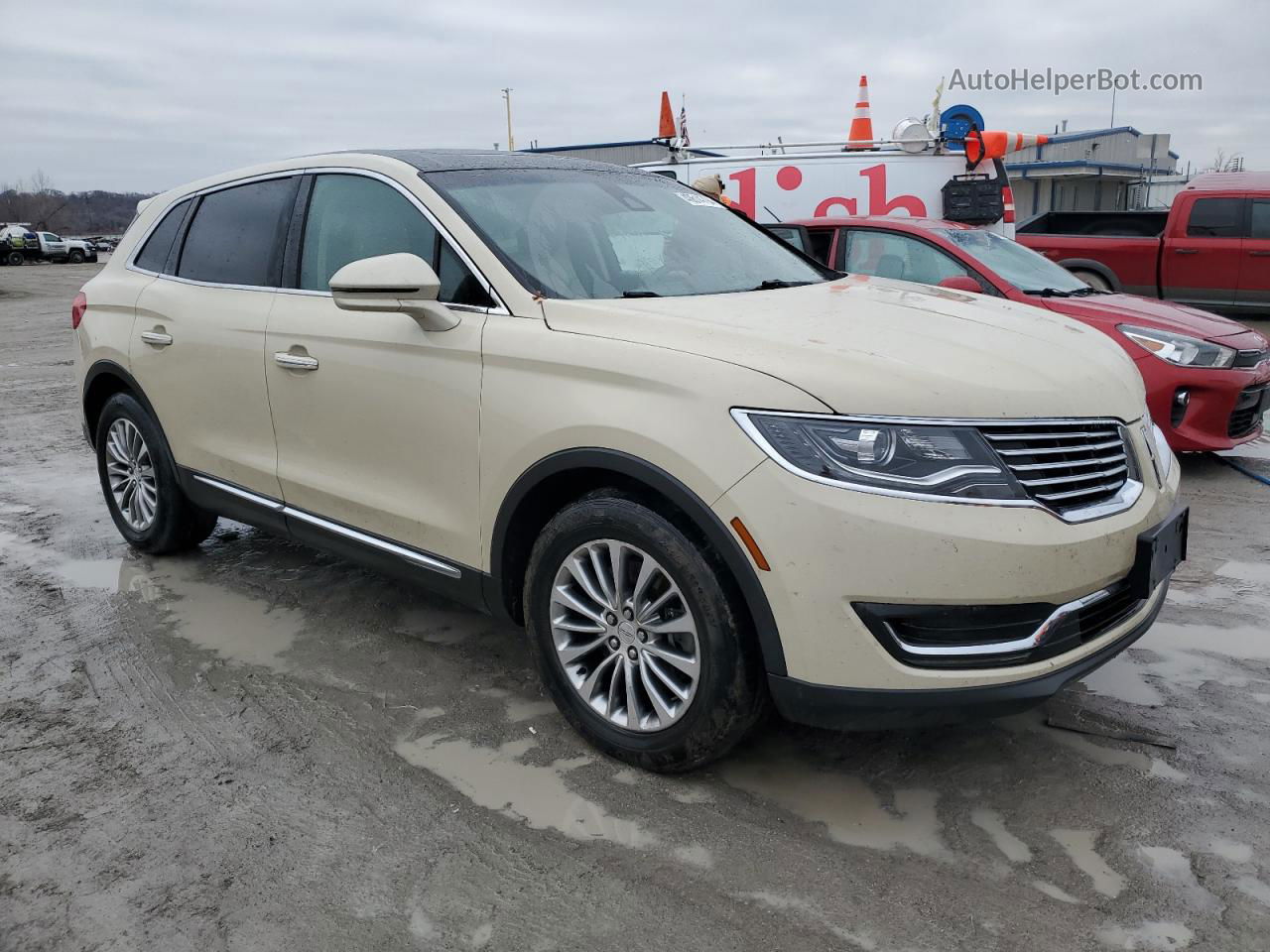 2016 Lincoln Mkx Select Tan vin: 2LMPJ6KR6GBL30020