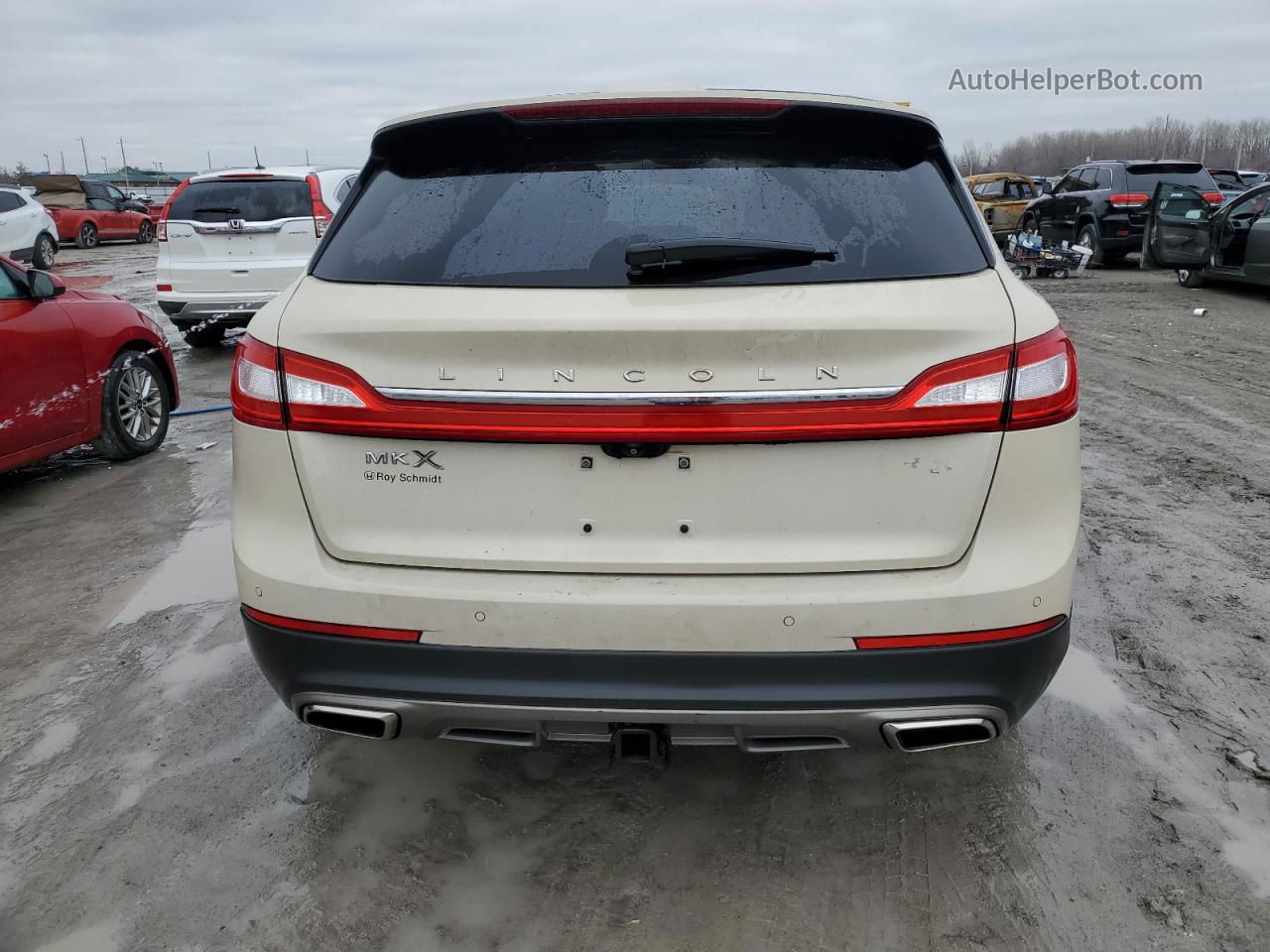 2016 Lincoln Mkx Select Tan vin: 2LMPJ6KR6GBL30020