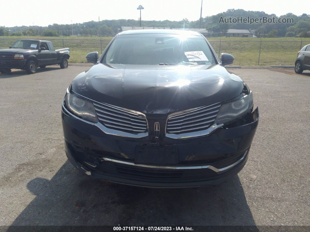 2016 Lincoln Mkx Select Черный vin: 2LMPJ6KR6GBL35735