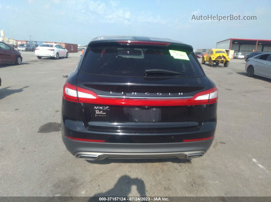 2016 Lincoln Mkx Select Черный vin: 2LMPJ6KR6GBL35735