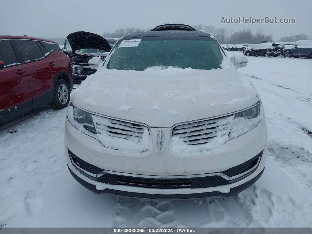 2016 Lincoln Mkx Select White vin: 2LMPJ6KRXGBL22342