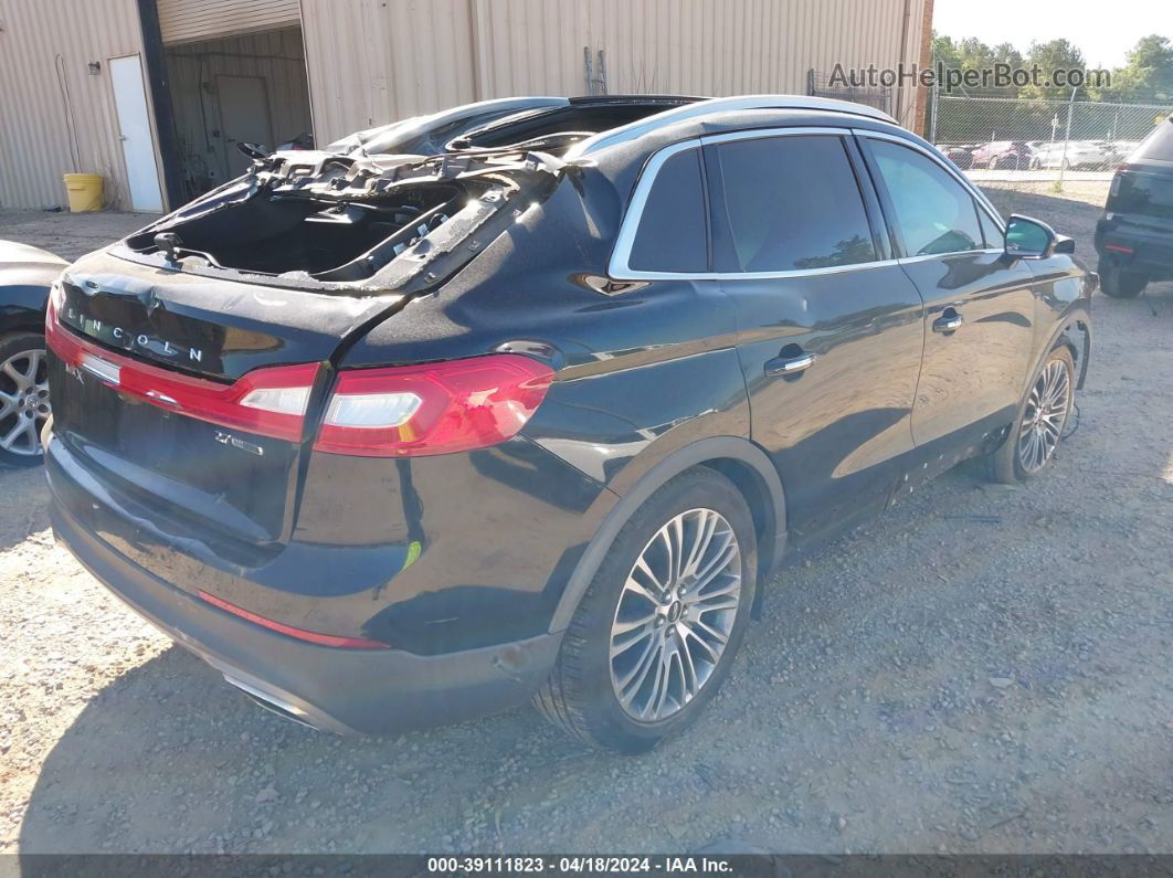 2016 Lincoln Mkx Reserve Black vin: 2LMPJ6LP0GBL50342