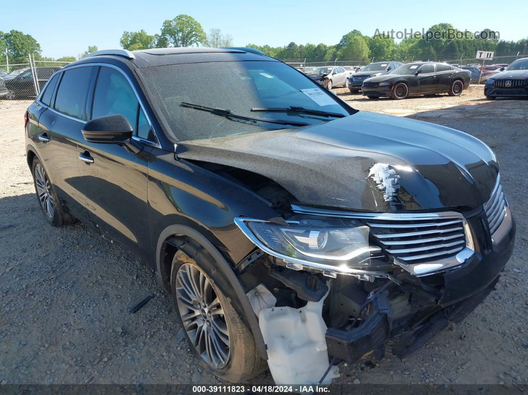 2016 Lincoln Mkx Reserve Black vin: 2LMPJ6LP0GBL50342