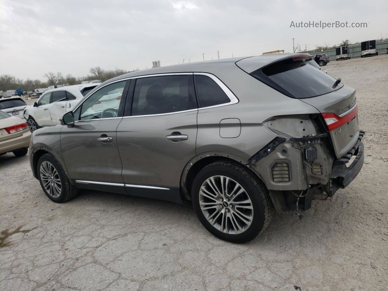 2016 Lincoln Mkx Reserve Gray vin: 2LMPJ6LR0GBL37494