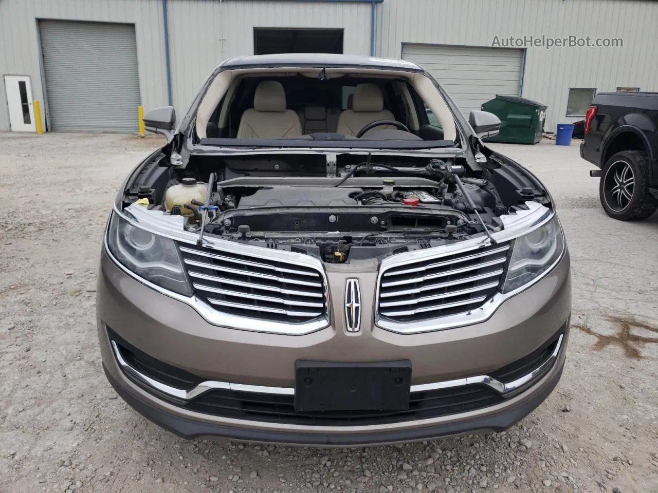 2016 Lincoln Mkx Reserve Gray vin: 2LMPJ6LR0GBL37494