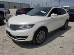 2016 Lincoln Mkx Reserve Белый vin: 2LMPJ6LR2GBL44785