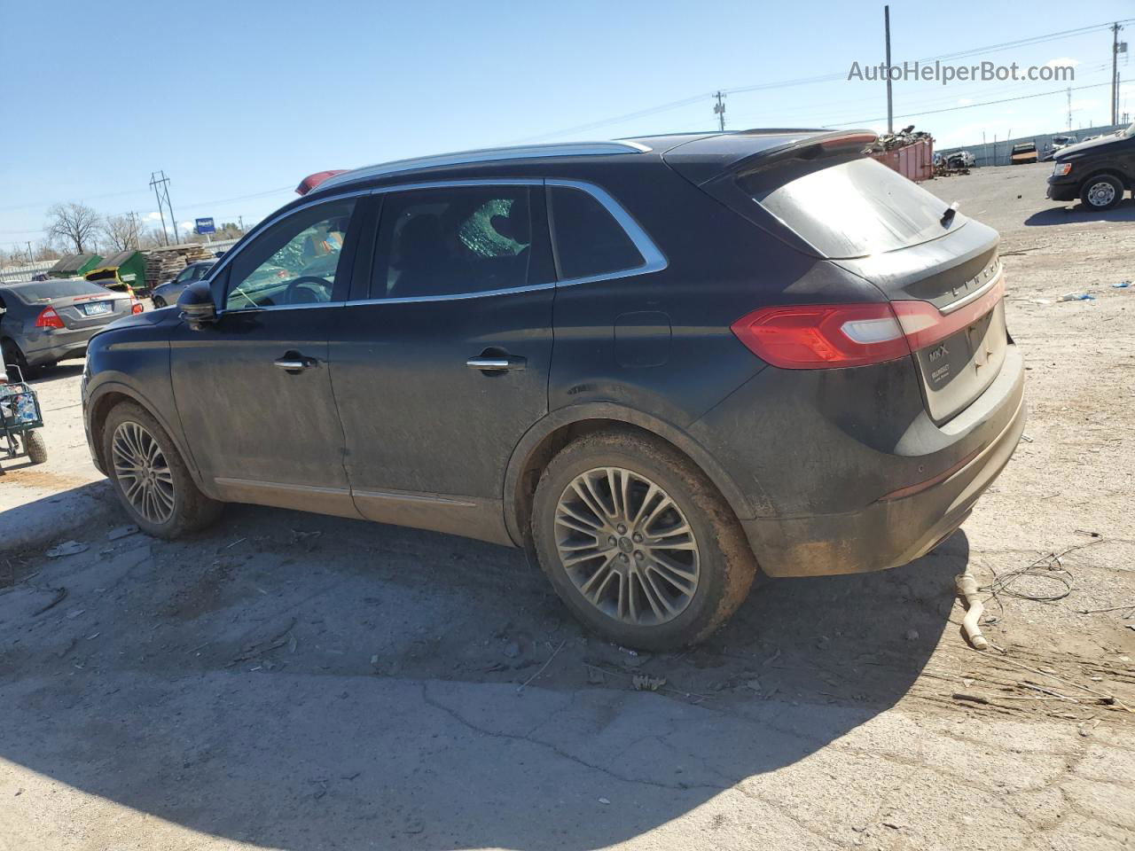 2016 Lincoln Mkx Reserve Black vin: 2LMPJ6LR9GBL32455