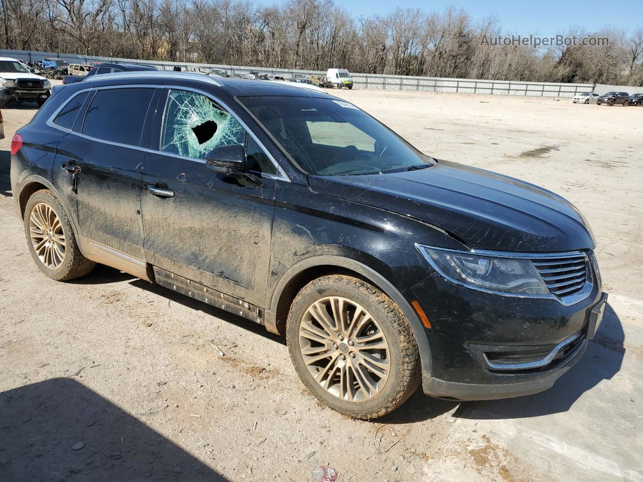 2016 Lincoln Mkx Reserve Black vin: 2LMPJ6LR9GBL32455