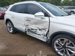 2016 Lincoln Mkx Reserve White vin: 2LMPJ6LR9GBL79422