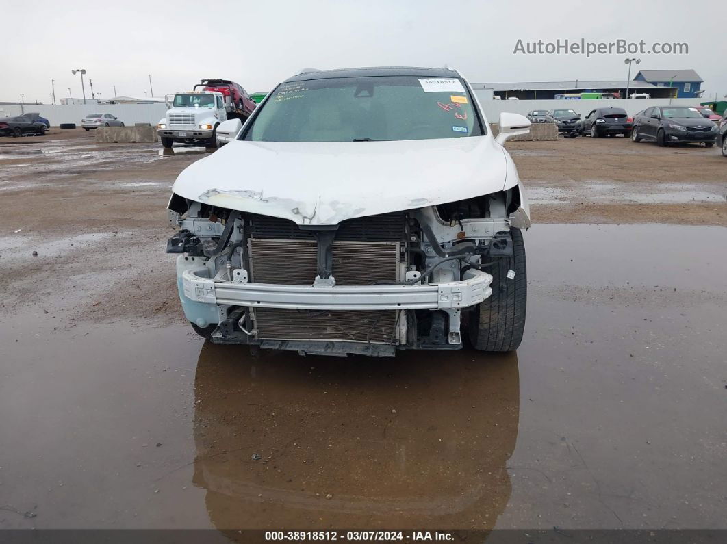 2016 Lincoln Mkx Reserve White vin: 2LMPJ6LR9GBL88802