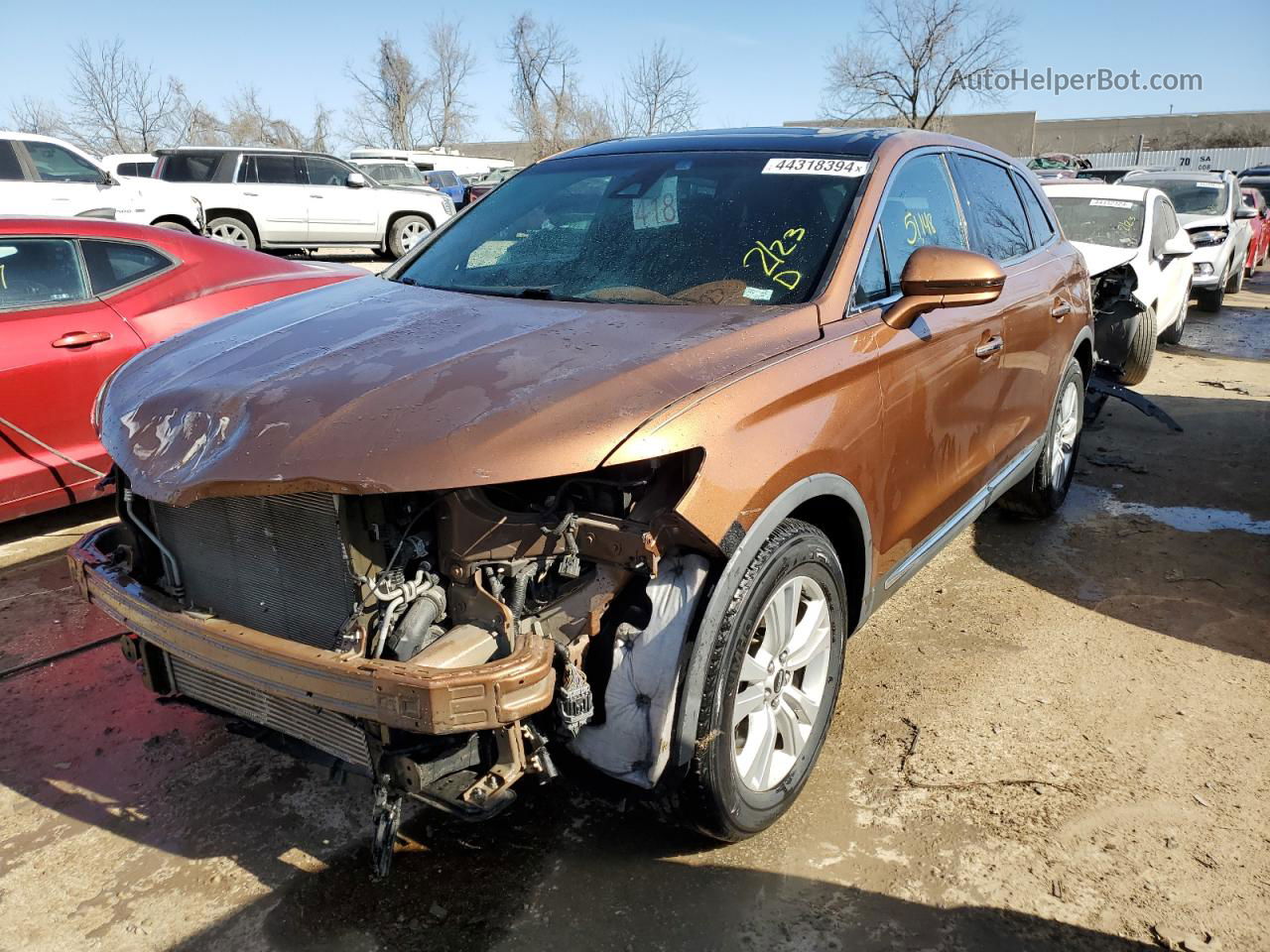 2016 Lincoln Mkx Black Label Brown vin: 2LMPJ7JP7GBL41954