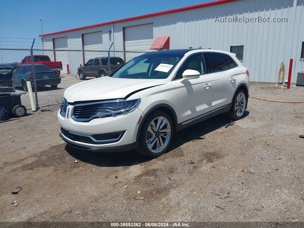 2016 Lincoln Mkx Black Label Белый vin: 2LMPJ7JR4GBL55859