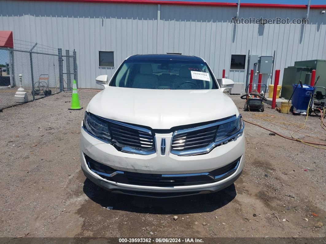 2016 Lincoln Mkx Black Label Белый vin: 2LMPJ7JR4GBL55859