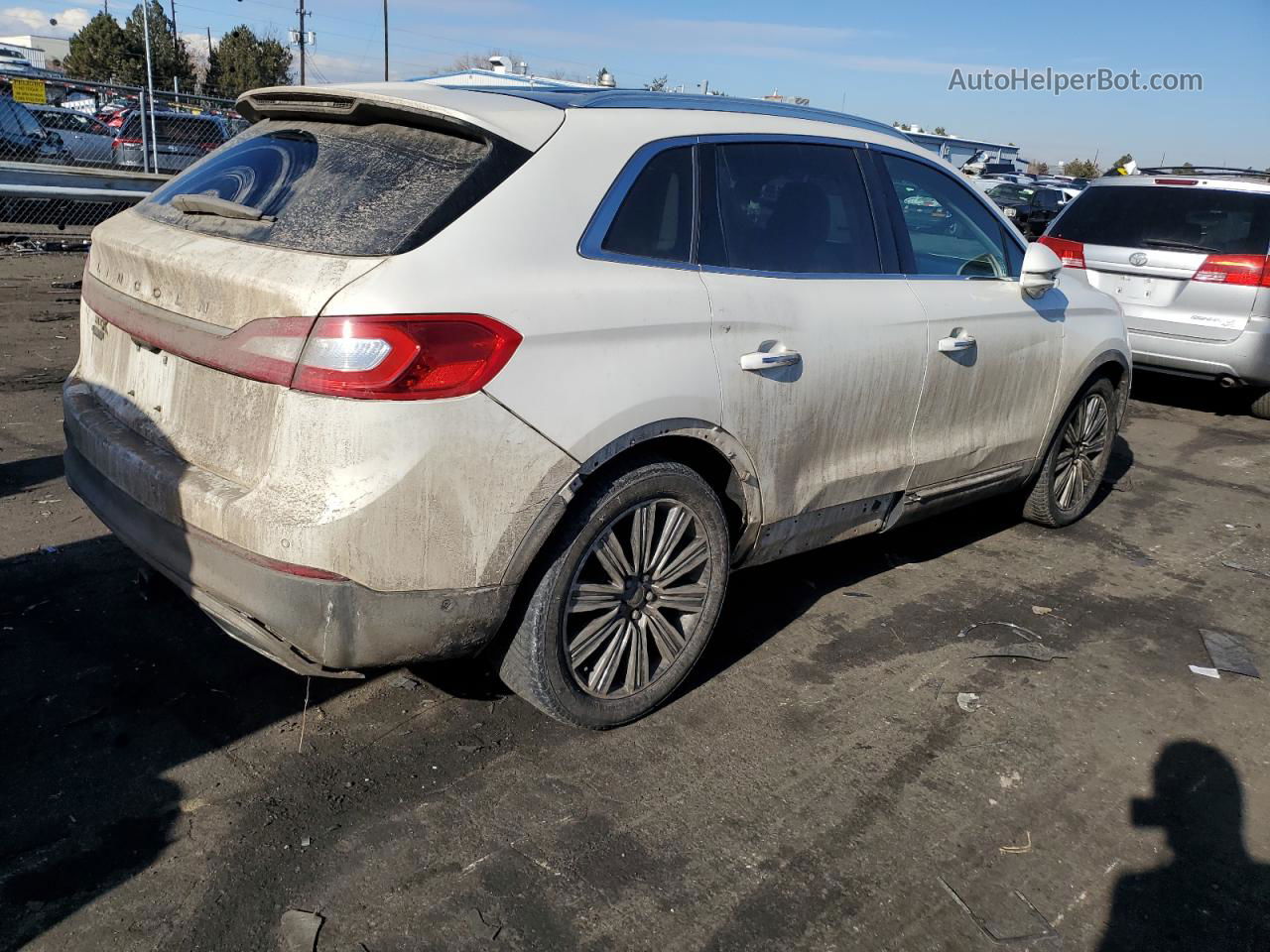 2016 Lincoln Mkx Black Label White vin: 2LMPJ7JR5GBL59144