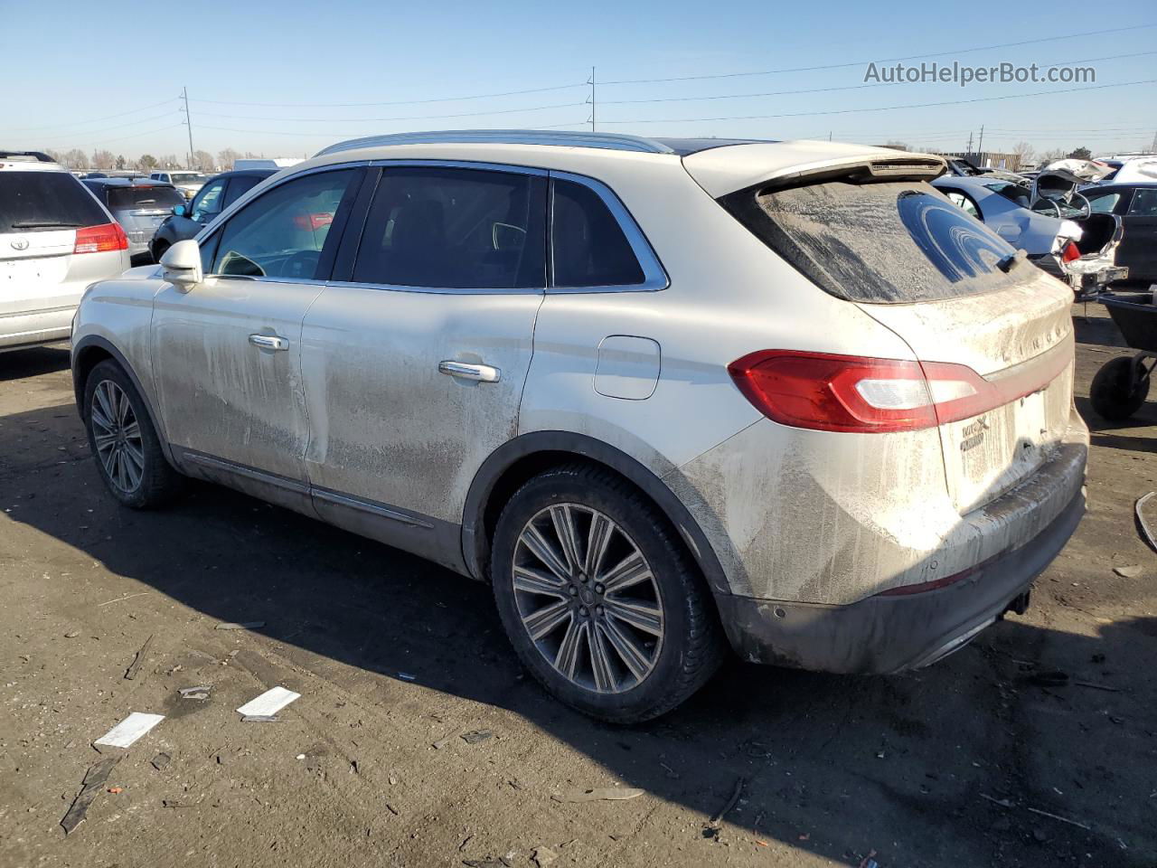 2016 Lincoln Mkx Black Label Белый vin: 2LMPJ7JR5GBL59144