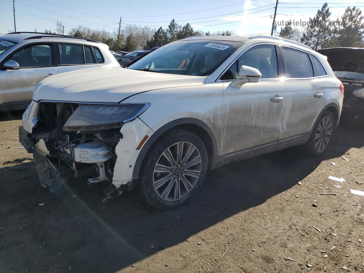 2016 Lincoln Mkx Black Label White vin: 2LMPJ7JR5GBL59144