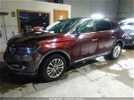 2016 Lincoln Mkx Select Burgundy vin: 2LMPJ8KP6GBL50617