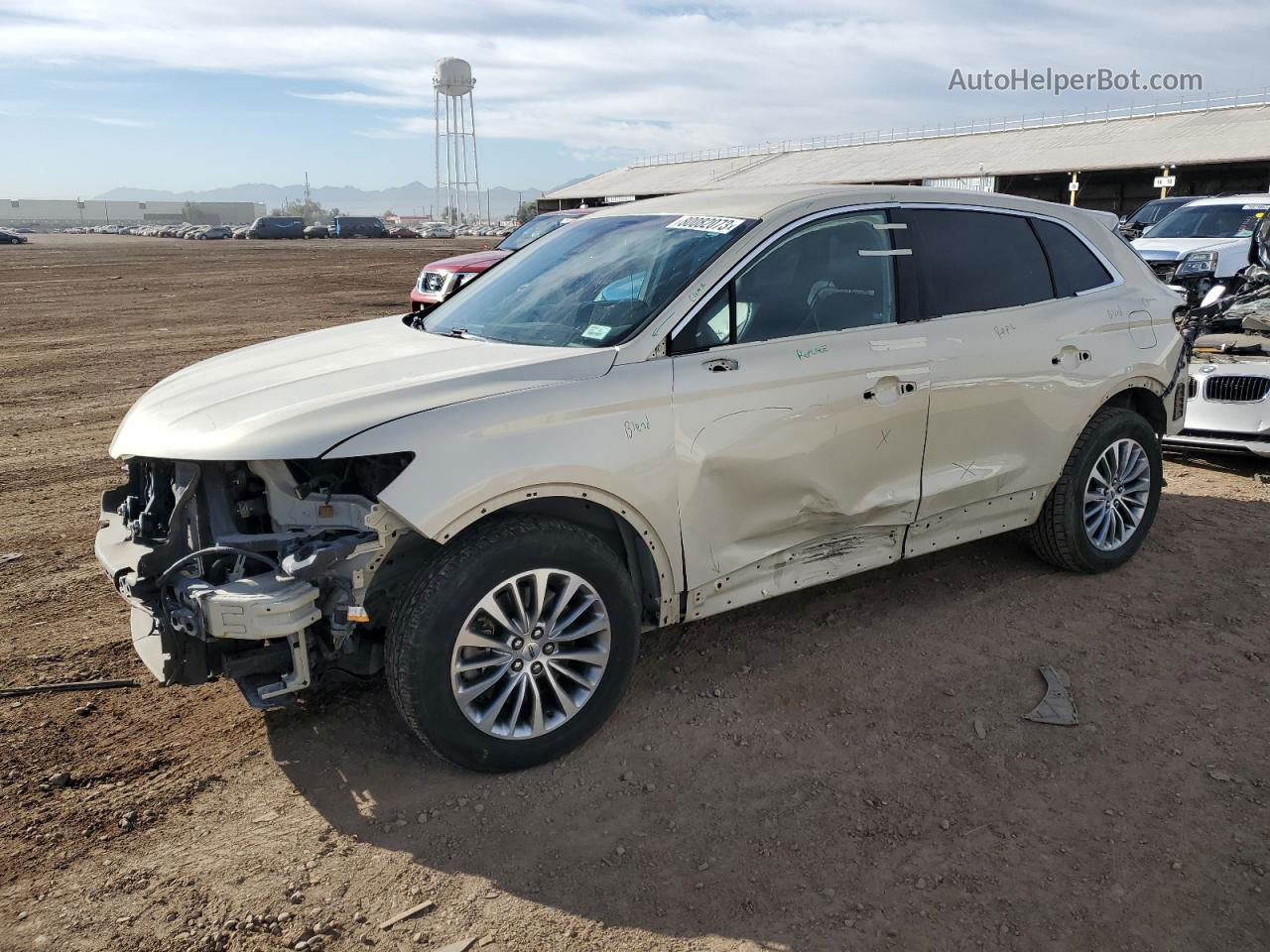 2016 Lincoln Mkx Select Cream vin: 2LMPJ8KR0GBL33426