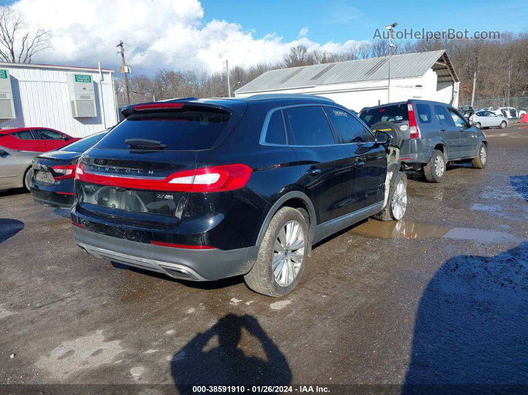 2016 Lincoln Mkx Reserve Black vin: 2LMPJ8LP0GBL53236