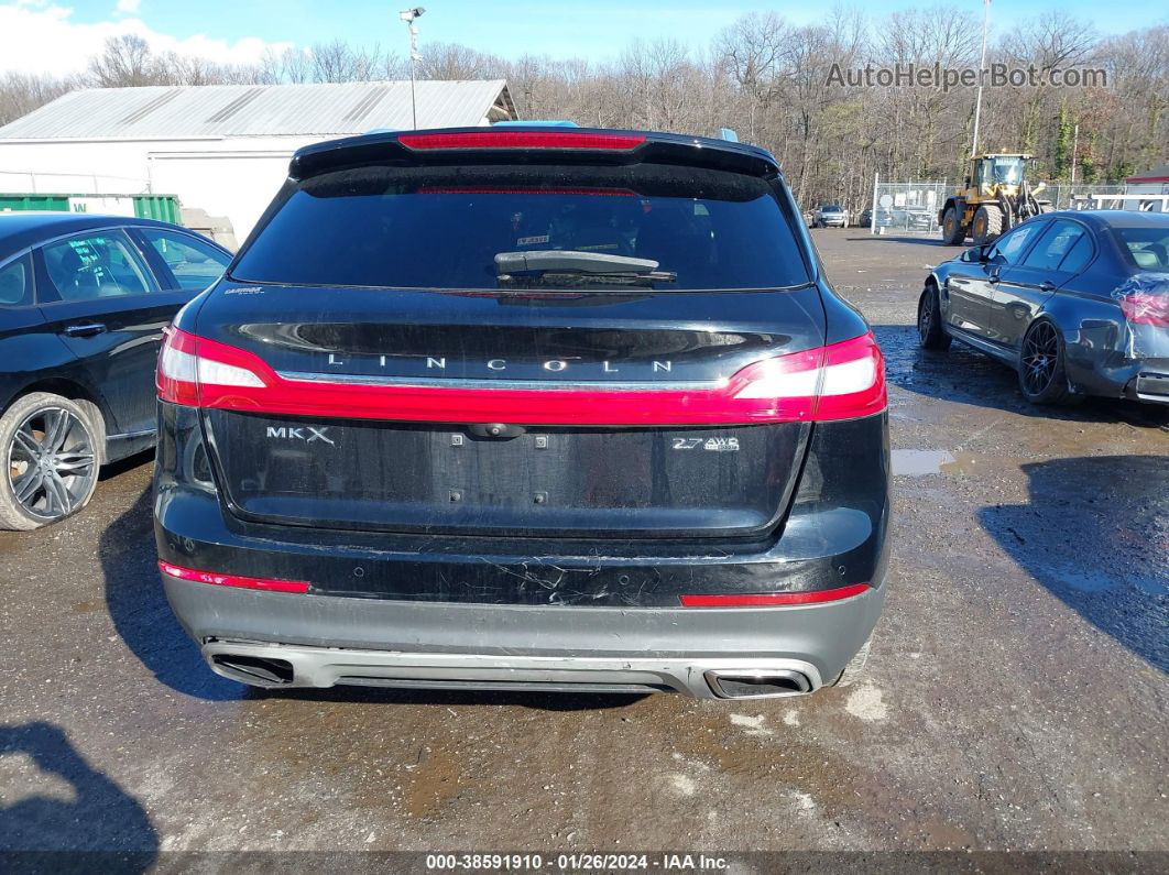 2016 Lincoln Mkx Reserve Black vin: 2LMPJ8LP0GBL53236