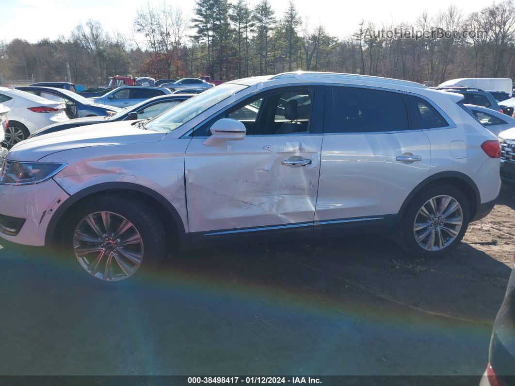 2016 Lincoln Mkx Reserve Белый vin: 2LMPJ8LP9GBL53235