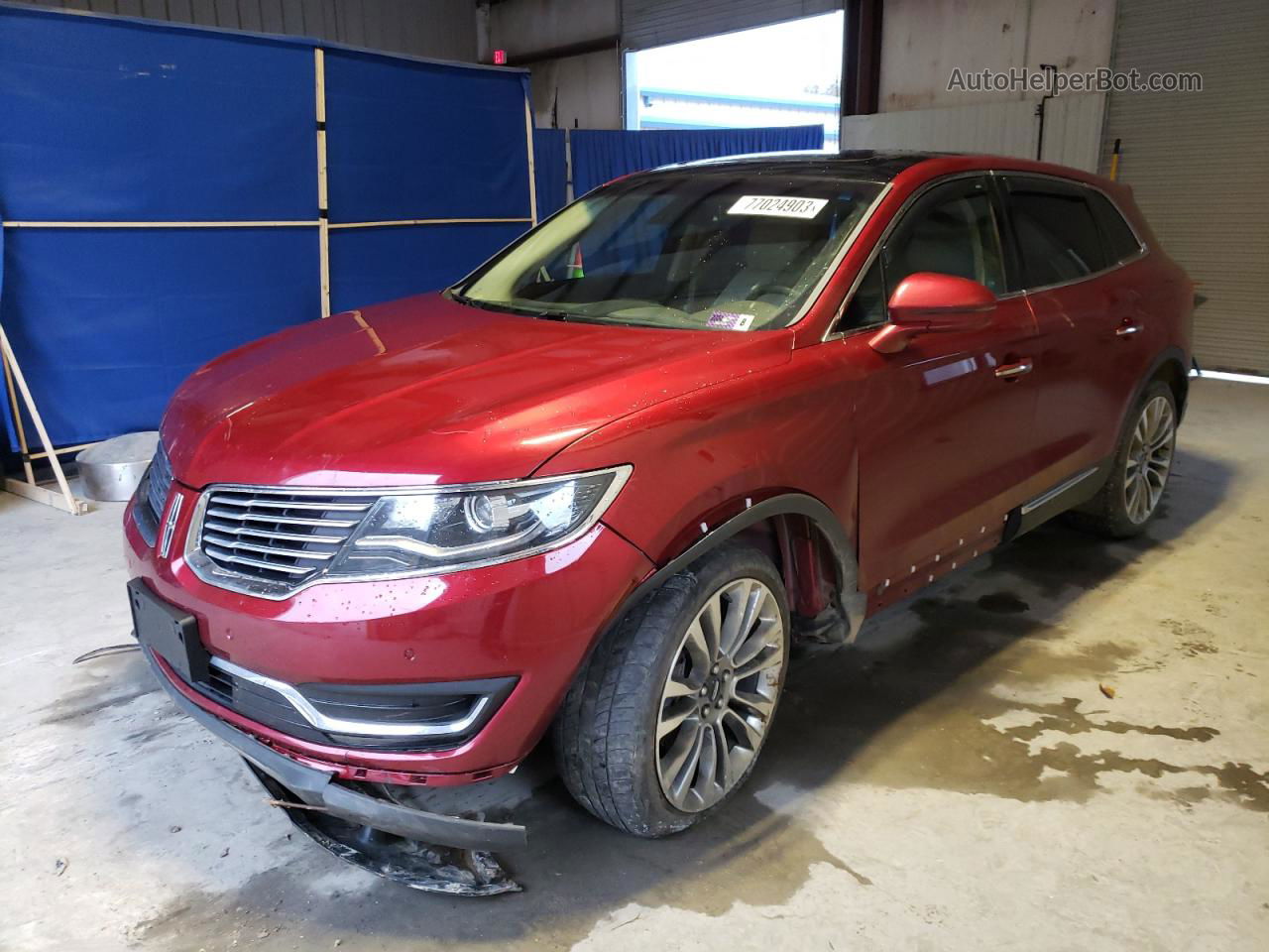 2016 Lincoln Mkx Reserve Red vin: 2LMPJ8LR6GBL35714