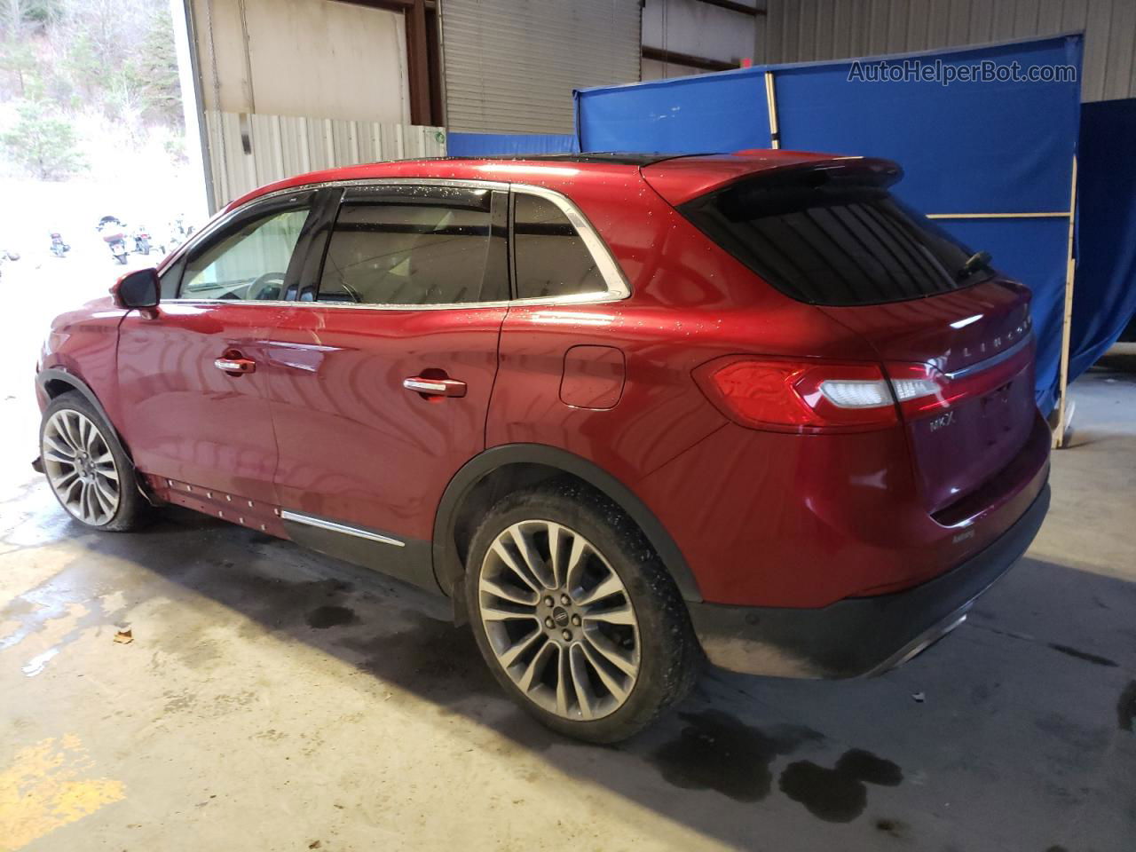 2016 Lincoln Mkx Reserve Красный vin: 2LMPJ8LR6GBL35714