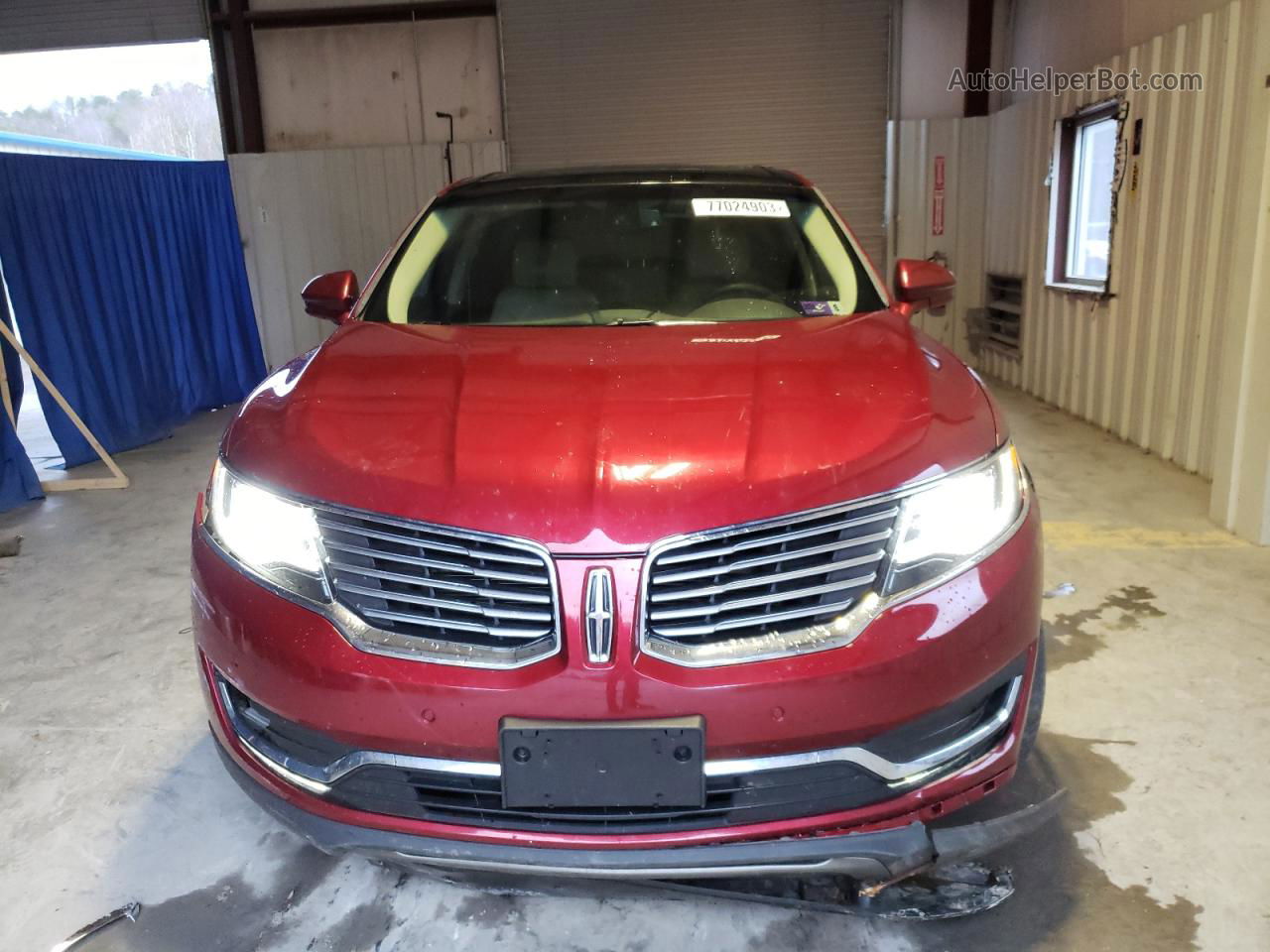 2016 Lincoln Mkx Reserve Красный vin: 2LMPJ8LR6GBL35714