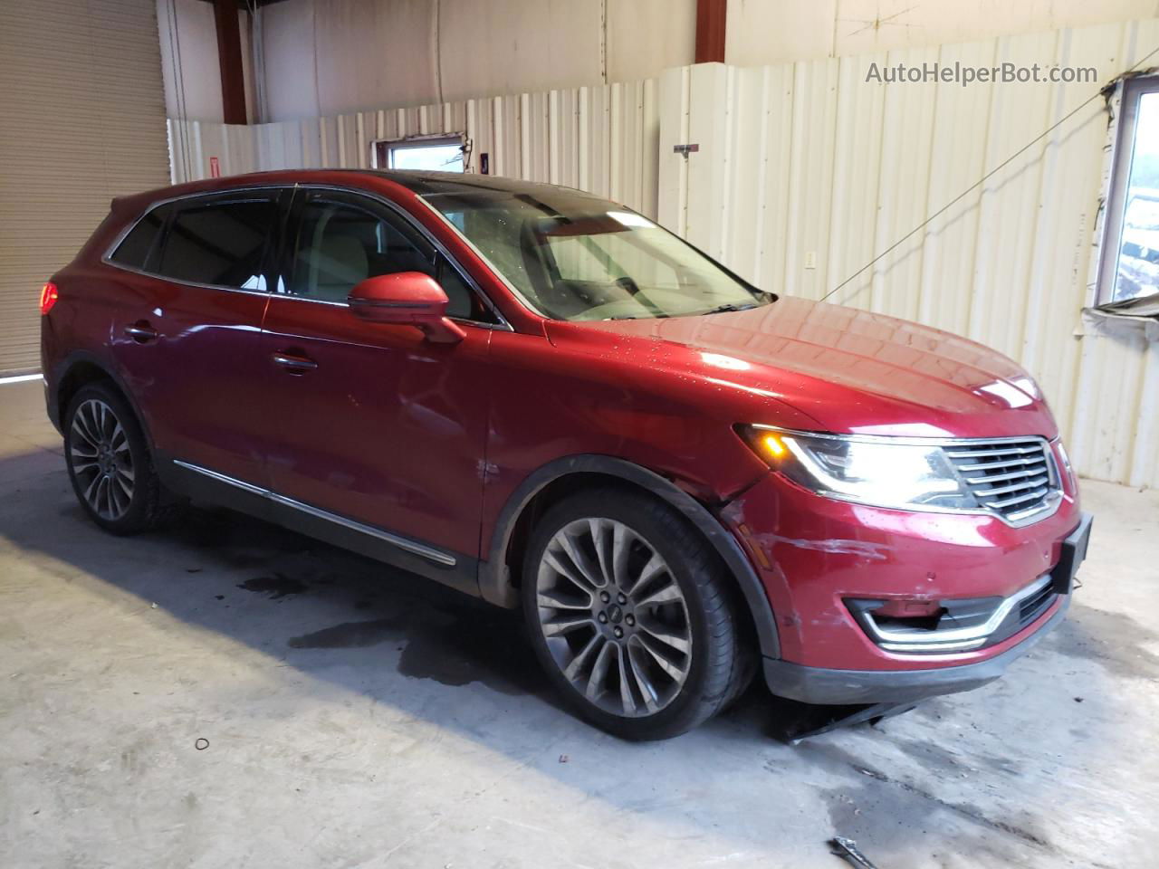 2016 Lincoln Mkx Reserve Красный vin: 2LMPJ8LR6GBL35714