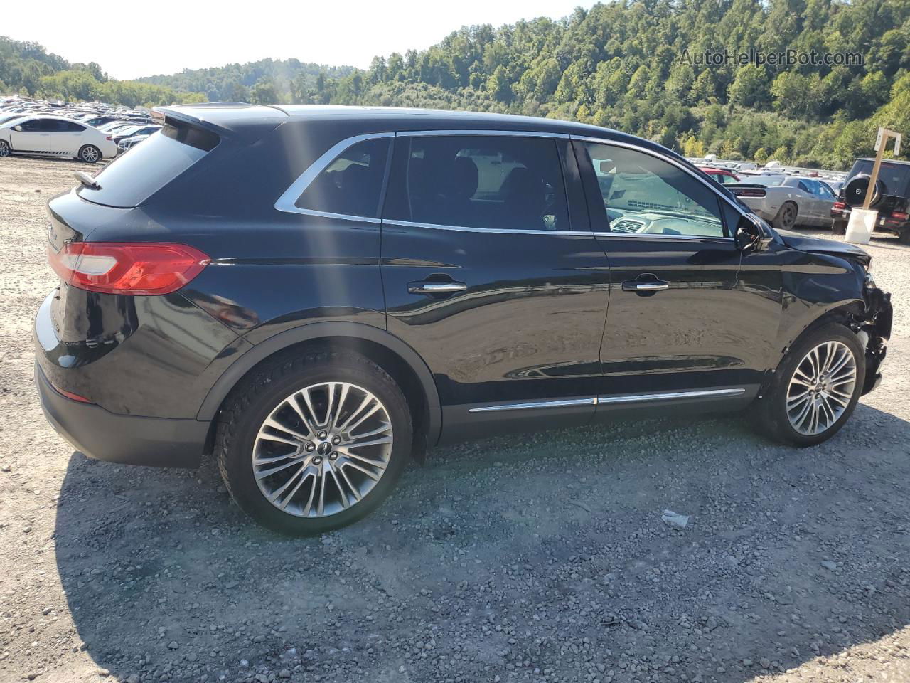 2016 Lincoln Mkx Reserve Black vin: 2LMPJ8LRXGBL31794