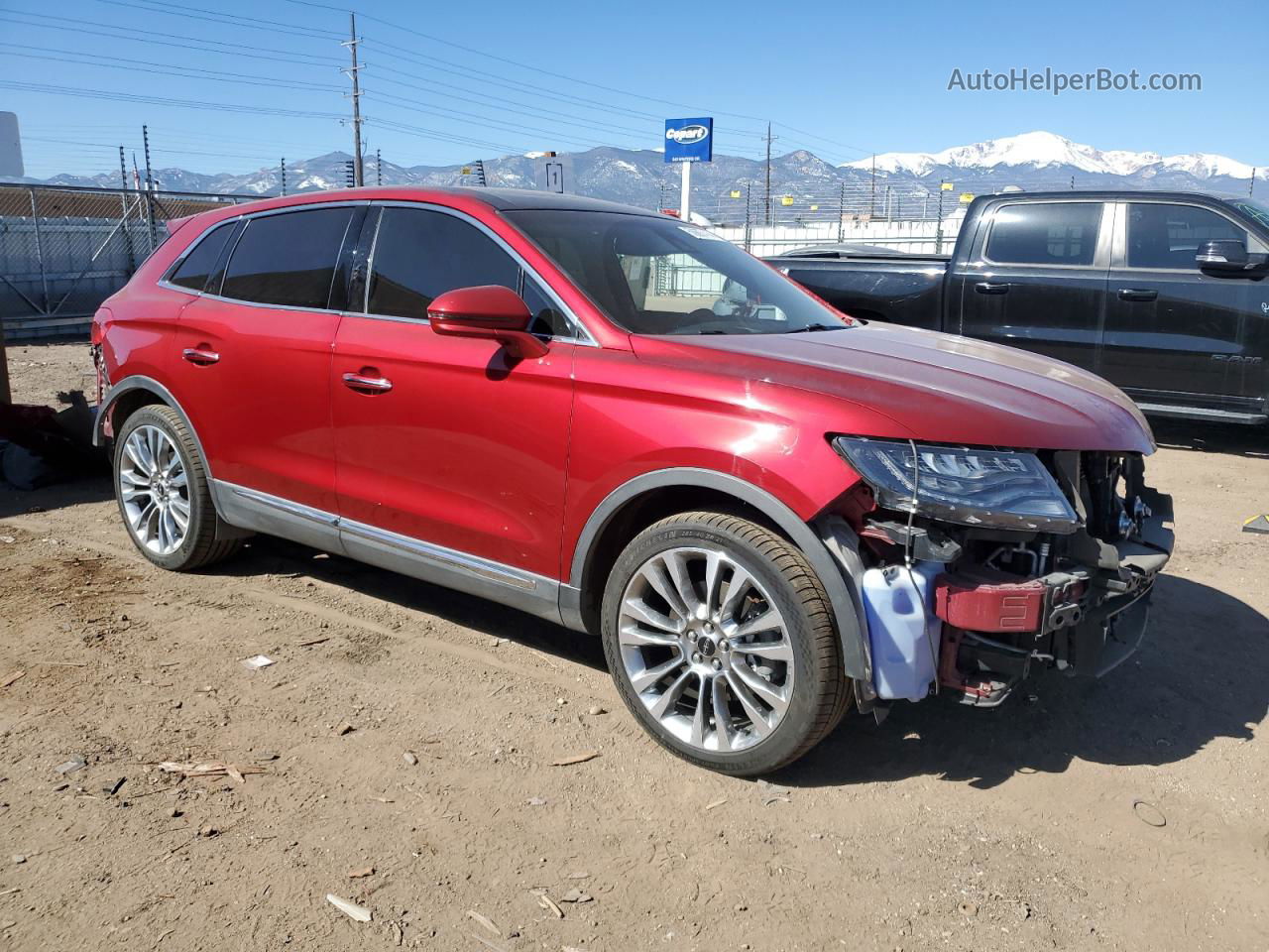 2016 Lincoln Mkx Reserve Красный vin: 2LMPJ8LRXGBL50250