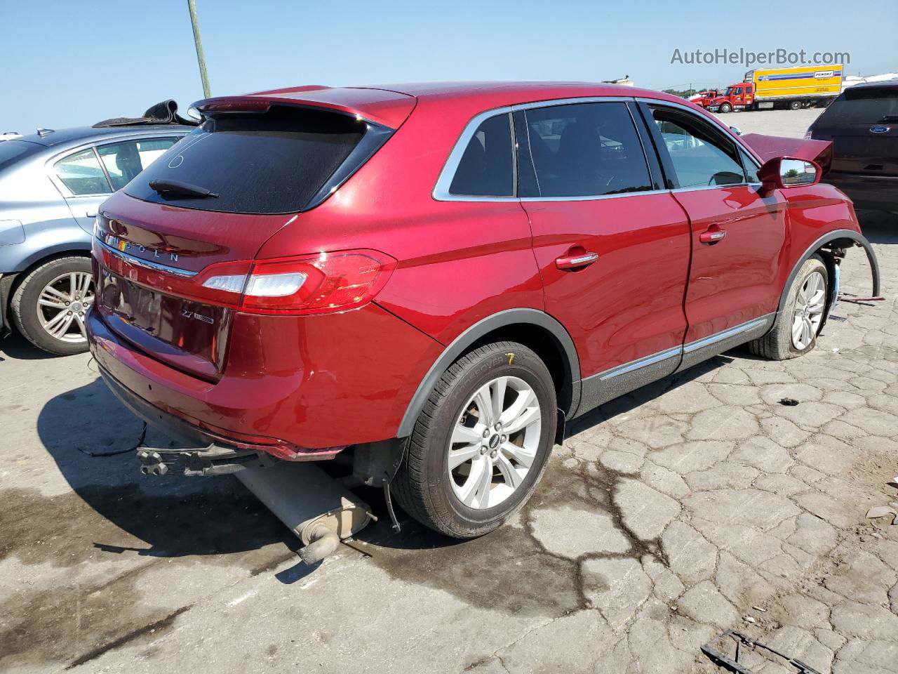 2016 Lincoln Mkx Premiere Red vin: 2LMTJ6JP2GBL60596