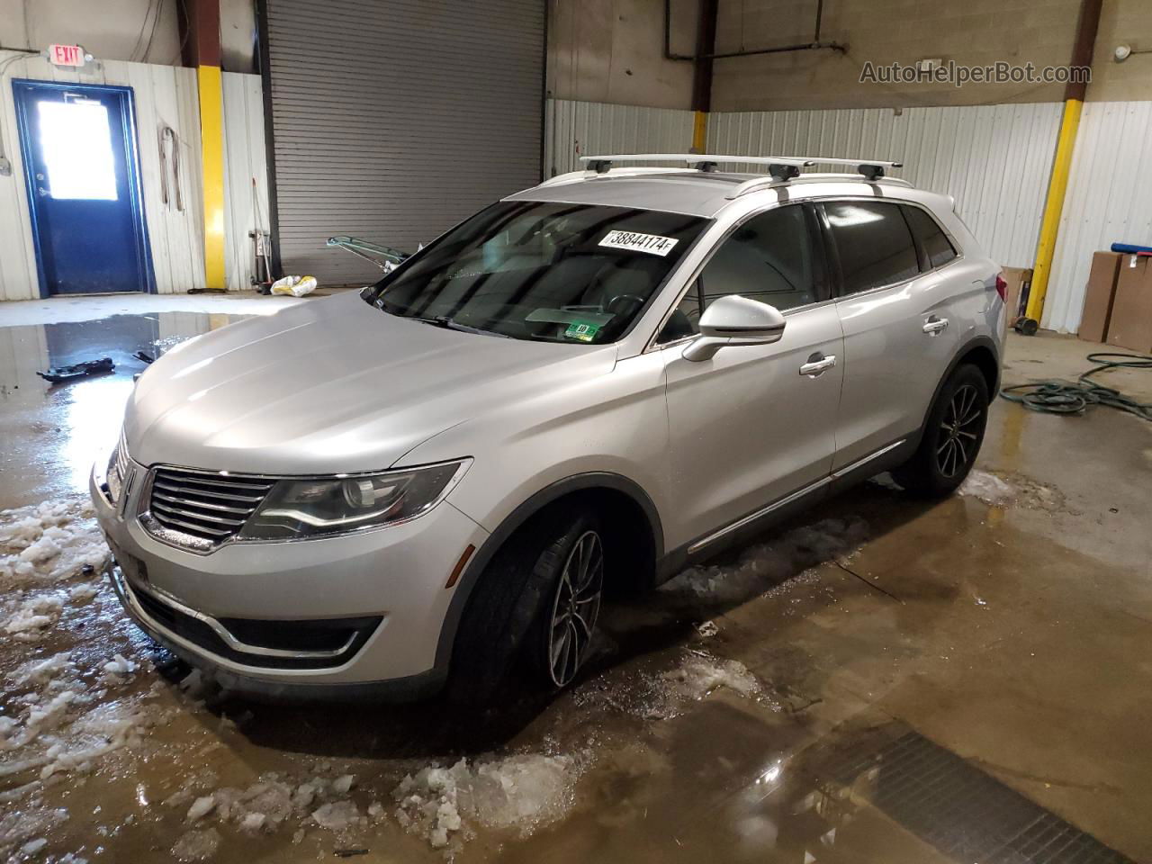 2016 Lincoln Mkx Premiere Silver vin: 2LMTJ6JR0GBL55124