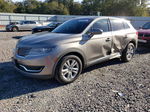 2016 Lincoln Mkx Premiere Tan vin: 2LMTJ6JR1GBL40681