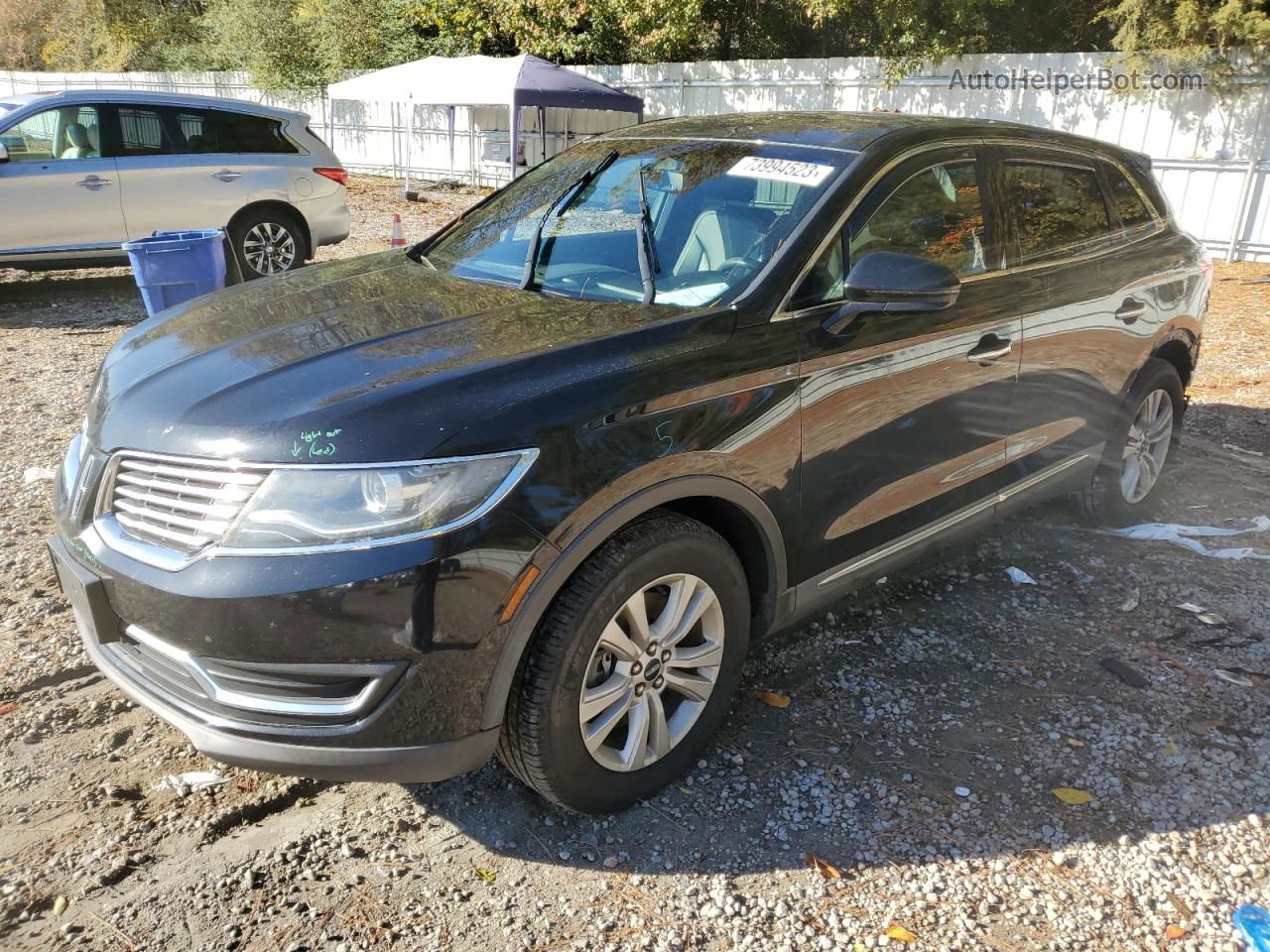 2016 Lincoln Mkx Premiere Black vin: 2LMTJ6JR3GBL76999